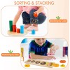 9-in-1 Montessori Learning Toy Set for Toddlers - Safe Wooden