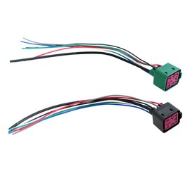 Glow Plug Control Relay Connector Wiring, Fit for Ford E-350 E-450 F-250 F-350 F-450 F-550 F650 F750 6.0L 6.4L 7.3L, Replace 4C3Z12B568AA YC3Z12B533AA DY876 YC3Z-12B533-AA