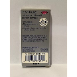Covergirl Magnetic Color Pot Refill Lipgloss Hipster/Brown #140 (1)