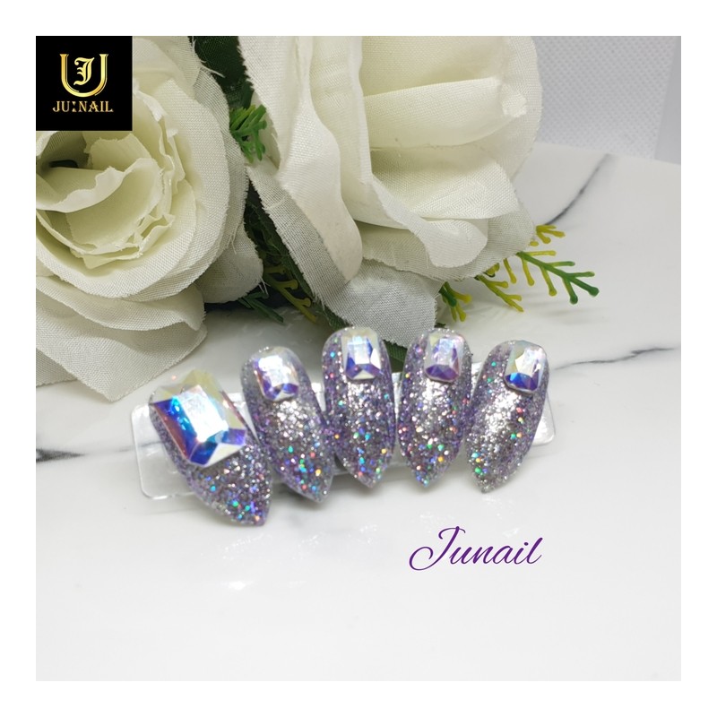  No.1205 Handmade Nail Tips - Long Nose Pin /