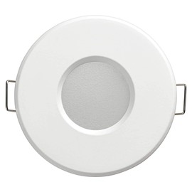 SEBSON Recessed Bathroom Spotlight IP65 Including GU10 Socket – LED Spotlight Hole Diameter 65 mm Flush-Mounted Ceiling Spotlight Aluminium White Round