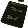 Tip Tray Black 10 pcs Thank You Bill Presenter Tips