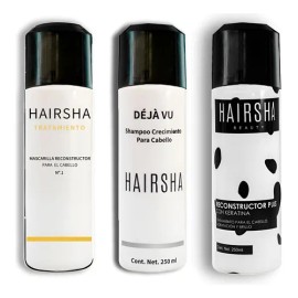 Kit Reparacion Total Cabello Mascarilla + Shampoo + Tratamie