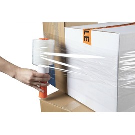 Cumberland 20 Micron Shrink Wrap, 250 Metre Length x 100 mm Width, Clear