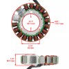 For Honda Stator and Gasket fits Honda TRX350 FourTrax 350
