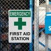 OSHA First Aid Station Sign, 8.5 x 11 in" OSHA