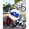 Greluma 1 x robust motorcycle lock, theft-proof, adjustable bicycle handlebar