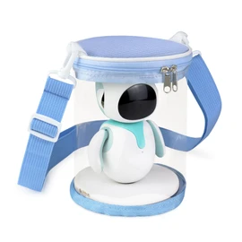 Carrying Case Compatible with Eilik Cute Robot Pets, Display Bag Compatible with Eilik Robot, Bag Only (Blue)