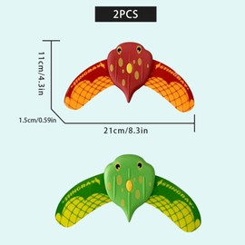 GWAWG 2PCS Stingray Underwater Glider Small Stingray Glider Adjustable Fins Swimming Diving Pool Toys Adjustable Wings For Swimming Fish Toy water powered devil fish toy for Kids and Adult
