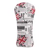 4pcs UK USA Waterproof Headcover Driver Cover Wood Cover Utility