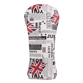 4pcs UK USA Waterproof Headcover Driver Cover Wood Cover Utility UT Cover with Conversion Doug (UK)
