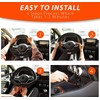 ZONETECH Car Heated Steering Wheel Cover 12V - Vehicle Hand