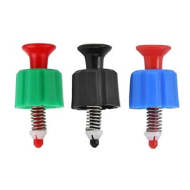 3 Pack Safety Release Valves, Automatic Air Compressor Pressure Relief Valve Garden Sprinkler Sprayer for 3L 5L 8L Backpack Sprayer (Green+Black+Blue)