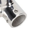 3 Way Corner Tee Joint 316 Stainless Steel Mirror Polished