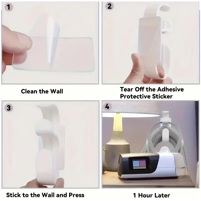TOCHMAKID CPAP Hose Hanger with Anti-Unhook Feature – Secure Tubing