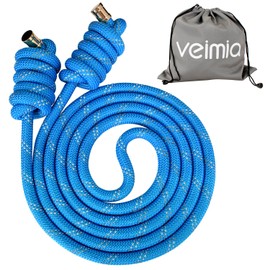 veimia Flow Rope for Fitness High Performance Double Woven Workout Rope Adjustable Flow Jump Rope for Men Women Training Indoor Outdoor Cardio Exercise Rope for beginner