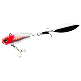 Duel F1184-HRH Spintail Hardcore Solid Spin Sea Bass Flounder Fishing Gear, Sea Fishing, Freshwater, Sea Bass, 2.2 inches (55 mm), 1.1 oz (32 g), Red Head