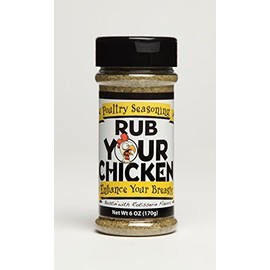 Rub Your Chicken Rotisserie Flavor Seasoning - Pack of 3 6 Ounce Jars