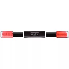 L'Oréal L'Oreal Paris Cosmetics Infallible Nail Polish Duo # 903 Constant Coral  NEW