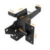 WINSOON Stainless Steel Self Closing Gate Hinge and Latch Hardware