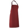 Premier Colours Bib Apron / Workwear (One Size) (Burgundy)