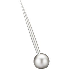 Delight Lab ZE226S-SL Tabletop Ballpoint Pen Stand Sand Silver