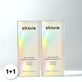 Elravie [1+1] Elravie Mela Return Spot Skin Moisturizing Ampoule 50ml x 2 / [1+1] 엘라비에 멜라리턴 기미 피부보습 앰플 50ml 2개