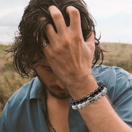 Long tiantian Anti Alcohol Bracelet International Anti-Alcohol Bracelet to Reduce the Urge to Drink Jewelry for Women Men Helps Relief Anxiety Jewelry Gifts