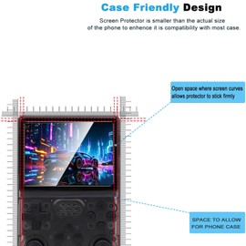 Natbok 2 Pack Compatible with R40S Pro/R40S Pro+ Screen Protector,Full Coverage 9H Tempered Glass Film,HD Clear Scratch Resistant,Bubble-Free for Data Frog R40S Pro Screen Protector