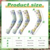 Shyyween 2 Pairs Gardening Sleeves for Women UV Cooling Sun