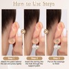 YENOVO Earring Stickers, Earlobe Support Patches for Earrings, Adhesive Drooping
