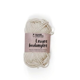 Cotton Yarn for Crochet and amigurumi 55 m - Beige