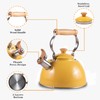 ROCKURWOK Tea Kettle, Tea Pot with Cool Touch Ergonomic Handle,