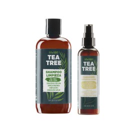 Kit Limpieza Facial y Capilar Tea Tree Life180 - Shampoo y Cleanser