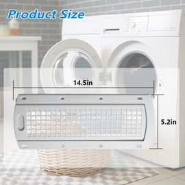 BAY Direct WE22X35337 Washer Dryer Lint Screen Cover Grid Guide Assembly for GE Hotpoint Dryer Compatible Part Number WE01X25915 WE01X25914