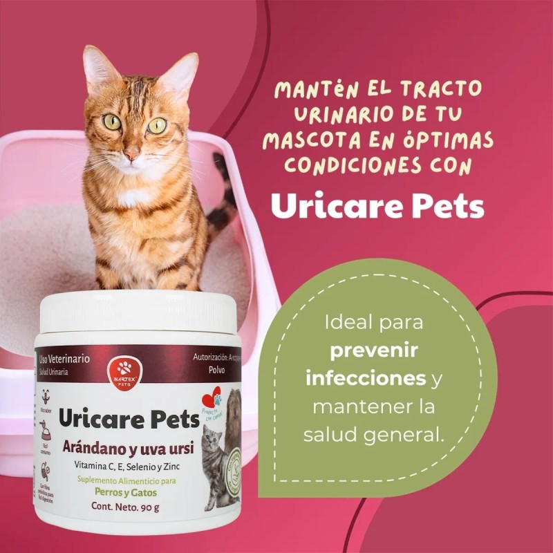Suplemento Natural Problemas Urinarios Perros Y Gatos 2 Pack
