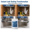Steel Reinforced Epoxy Putty,Strong Clay Iron Adhesive,Waterproof 2-Part Repair Clay,High