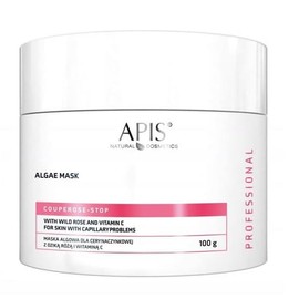 Apis Professional Couperose Stop Wild Rose and Vitamin C Algae Mask for Capillary Skin 100g