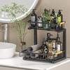 Liuoud Under Sink Organizer 2 Pack, 2 Tier Slide Out
