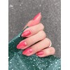 Ruby pink gel nail / 루비핑크 젤네일