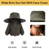 Spendeal Wide Brim Sun Hat UPF 50+ Sun Protection Cap