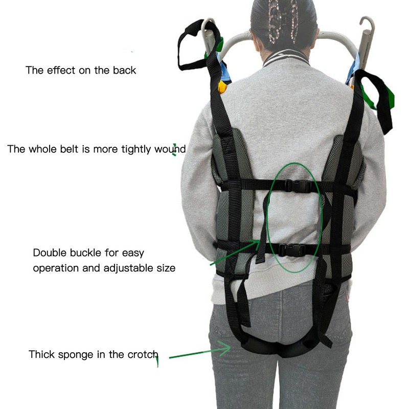 Walking Sling Belt Exercise Leg Strength Adjustable 330.7lb Load Assisted