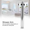 Shower Arm Wall Mounted Stainless Steel Top Round Shower Extension