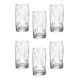 Bormioli Rocco Sorgente 15.5 oz. Cooler Glasses, Set of 6,