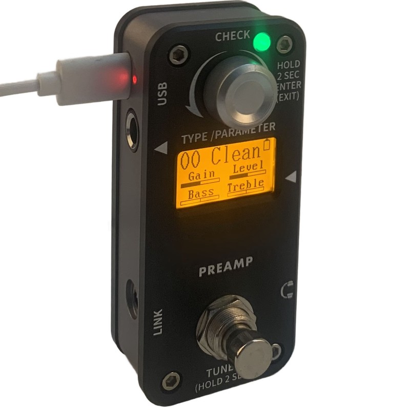 Preamp Effect Pedal Unvoiced Sound Overload Distortion Metal Tone Electric