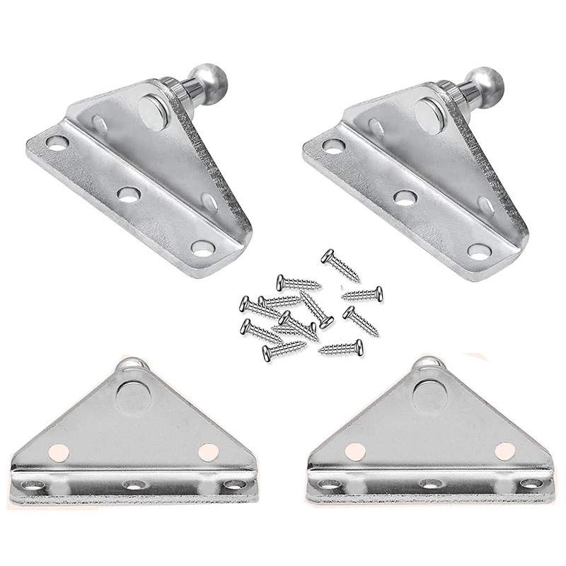 10MM Gas Spring Lift Support Strut Bracket Ball Studs Mounting