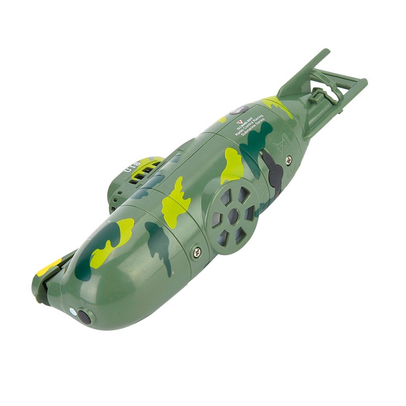Mini Simulation Military Remote Control 6 Channel Submarine Toy Model