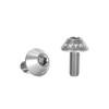 Ruimou 4pcs M5x12mm Screws Bicycle Water Bottle Holder Hex Bolts