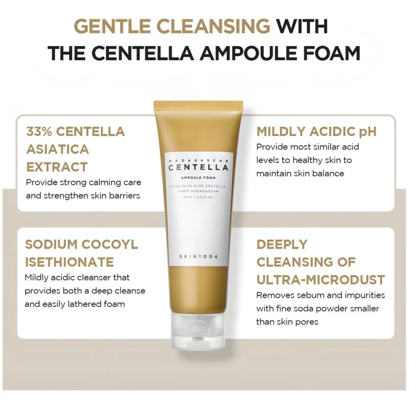 Skin1004 Madagascar Centella Ampoule Foam 125ml