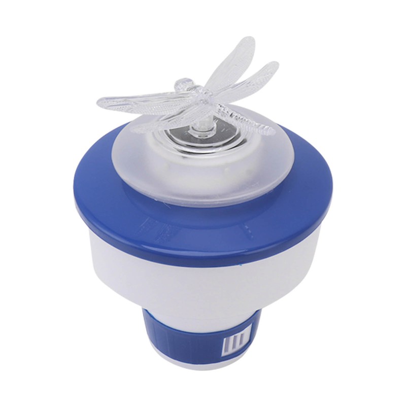Floating Mini Chemical Dispenser Adjustable Plastic 600 Mah Floating Chlorine
